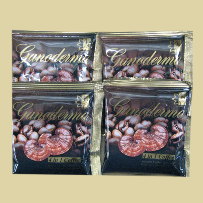 4-1 Cafe Style Gano Coffee with Creamer & Sugar - 4 Sample Packs - Click Image to Close